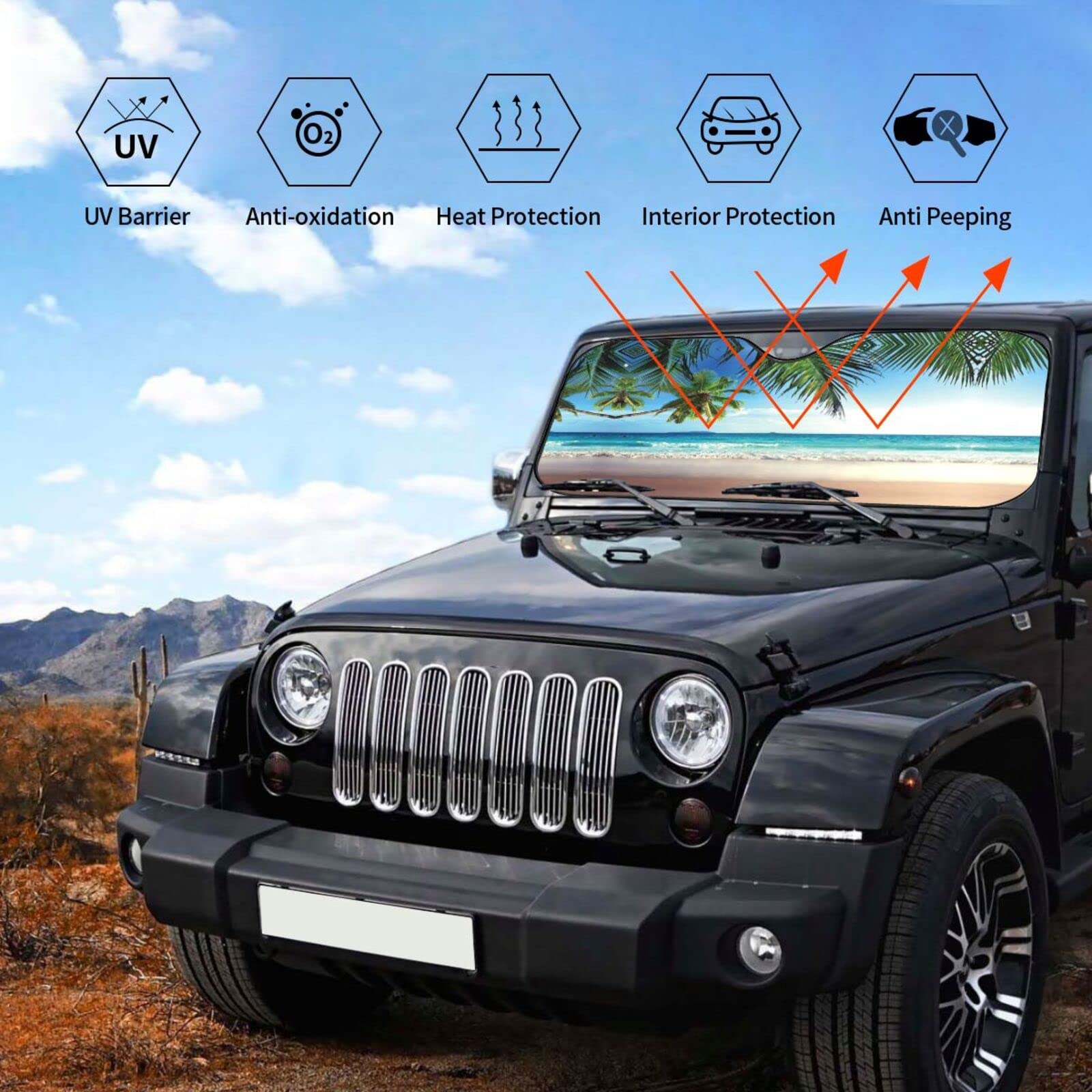 Amazon.co.jp: トロピカル ヤシの木 ハワイ ビーチ フロント